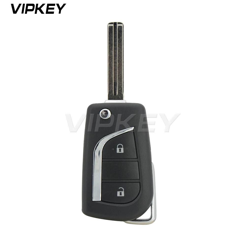 Remotekey 5 шт. для Toyota Corolla 2012 2013 2014 2015 2016 2017 Замена Floding дистанционного ключа