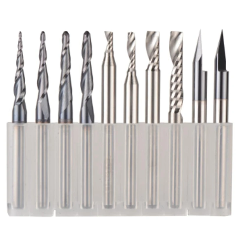 Твердая фреза с ЧПУ для работ по дереву хвостовик 3 175 мм фрезы резьбы |