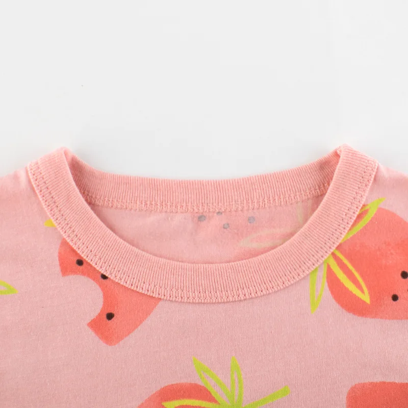 

Summer Baby Short Sleeve for Clothing Girls Cotton for Children Two Clothes Sets for kids Baby Girl Clothes