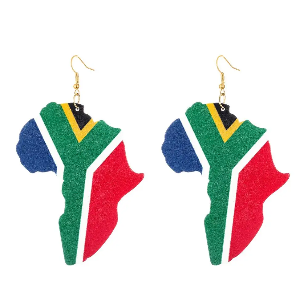 Длинные серьги YULUCH в африканском стиле индивидуальные модные ювелирные изделия