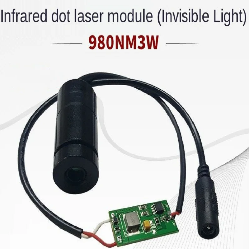 Мощная инфракрасная невидимая светоизлучающая трубка 980NM3W регулируемая точка