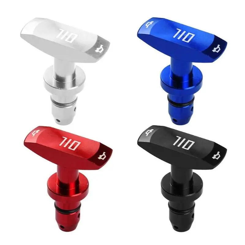 VODOOL Заготовка алюминиевый автомобильный масляный щуп Тяговая ручка Замена