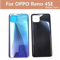 back glass battery cover for oppo reno 4se rear glass door case housing back cover battery back case shell replacement