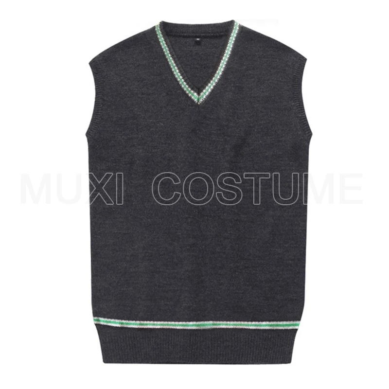 free shipping cosplay slytherin robe cloak pullover sweater shirt skirt tie necklace scarf cosplay costume free global shipping