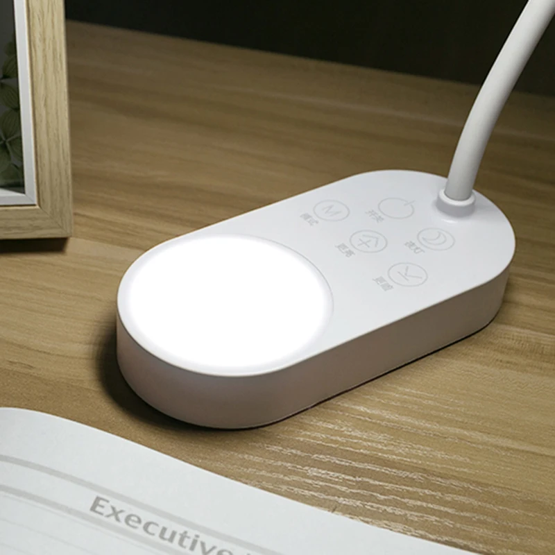 BMBY-инновационная двойная лампа с Usb зарядкой, 5 стопов, Холодный/теплый светильник, настольная лампа, Настольный светильник, светодиодные настольные лампы, гибкие