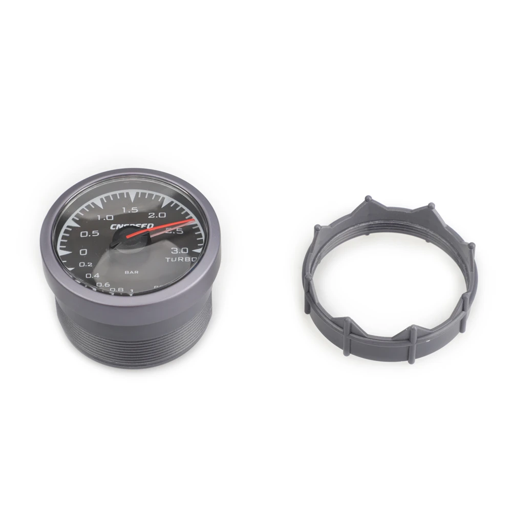 CNSPEED 0~ 3 бар 7 цветов светодиодный 12 В гоночный автомобиль турбо Boost Gauge Meter для Honda Авто измерительное устройство для автомобиля с датчиком POD Универсальный
