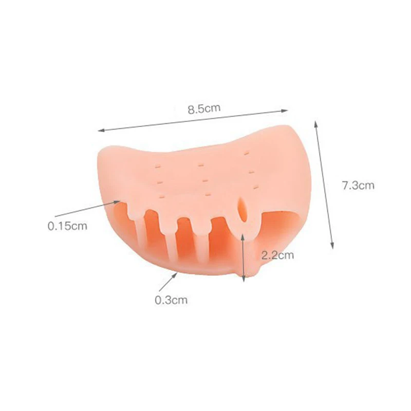 Силиконовые подушечки для передней части стопы облегчения боли в обуви стельки