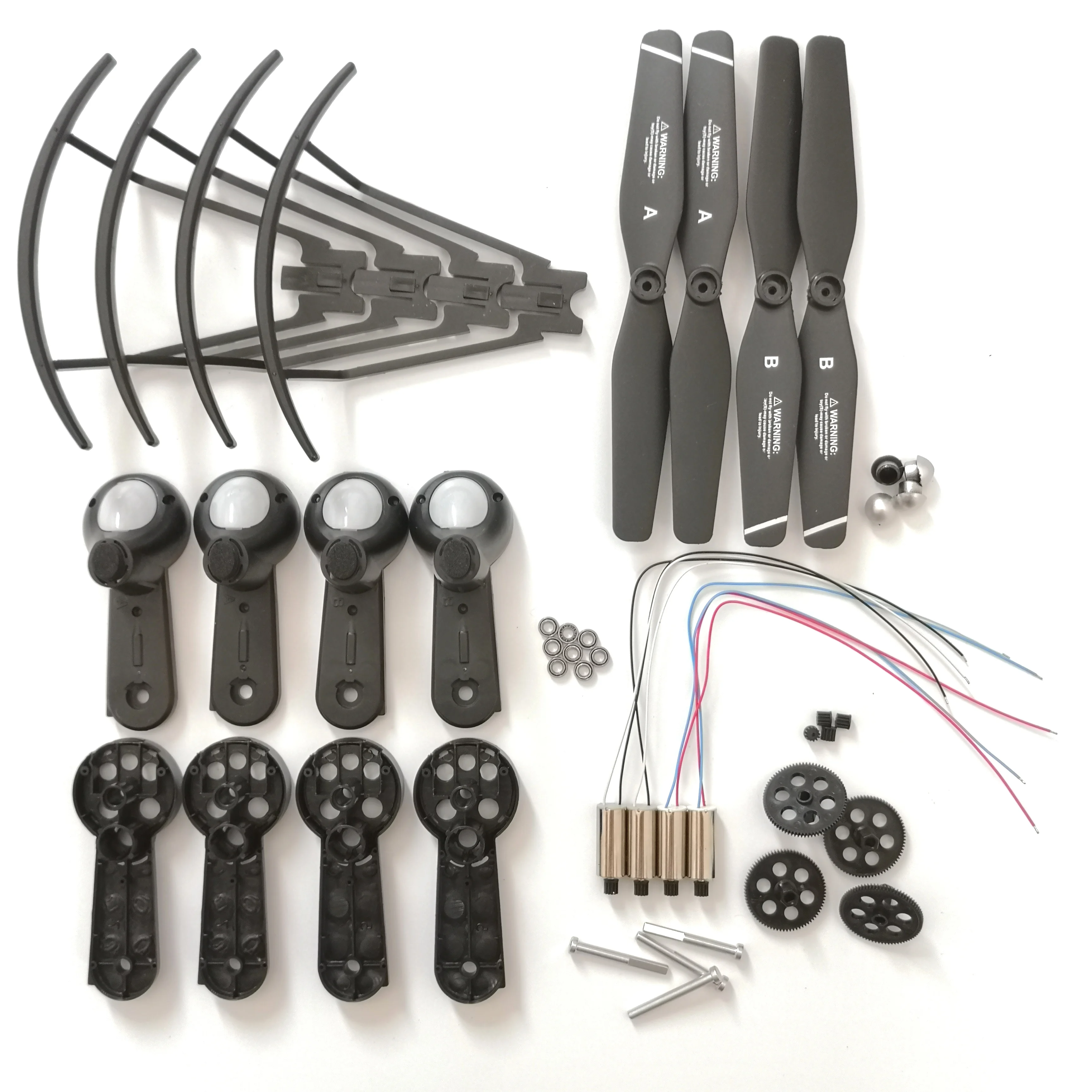 S167 S166 S167GPS RC Дрон Квадрокоптер запасные части Защита рычага пропеллер двигатели шестерни комплект запасных частей