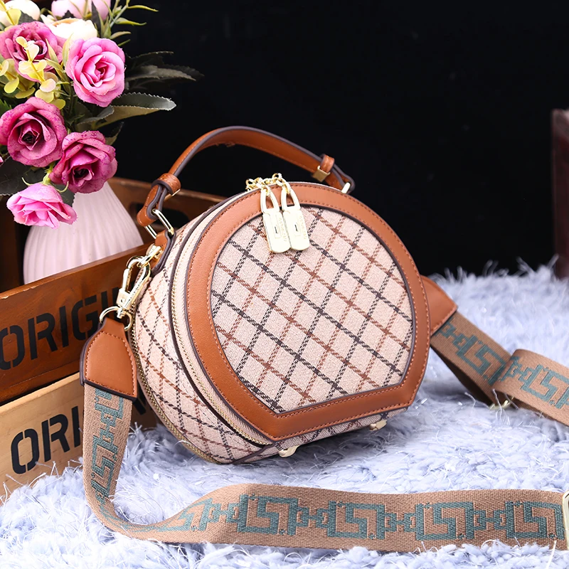 

Plaid Crossbody Bag Luxury Handbangs Women Bag Designer High-Quality Purses and Handbags Bolso Mujer Marcas Famosas De Lujo Cc