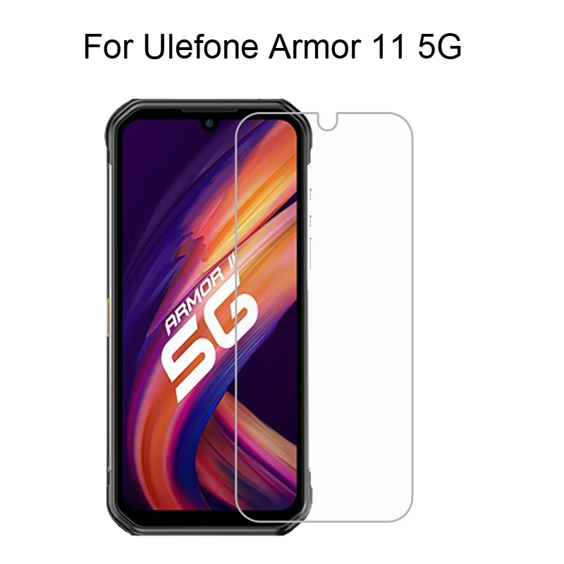 3 1pc protective glass for ulefone armor 11 x10 8 5g 9e x9 7e 7 6s 6e 5s screen protector for ulefone armor x5 x7 pro x8i glass free global shipping