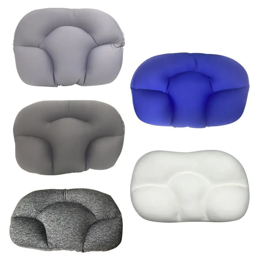 

Neck Massager Sleeping Memory Foam Egg Shaped Head Massage Cushion Body Massager All-round Sleep Pillow Breathable