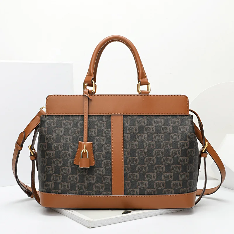 

Новинка 2021, универсальное лоскутное портфель, женская сумка-мессенджер через плечо, повседневные сумки-тоуты, женские модные кошельки и сум...