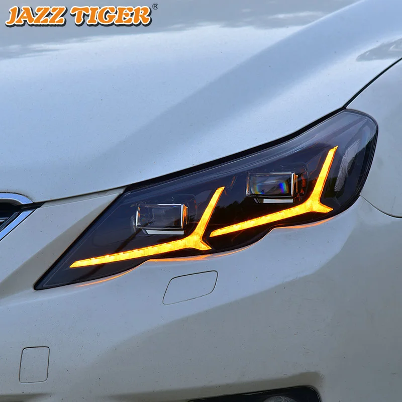 JAZZ TIGER автомобильный Стайлинг светодиодный DRL динамический сигнал поворота