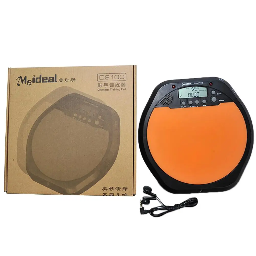 Цифровой электронный барабанщик тренировка барабанная площадка метроном | Спорт