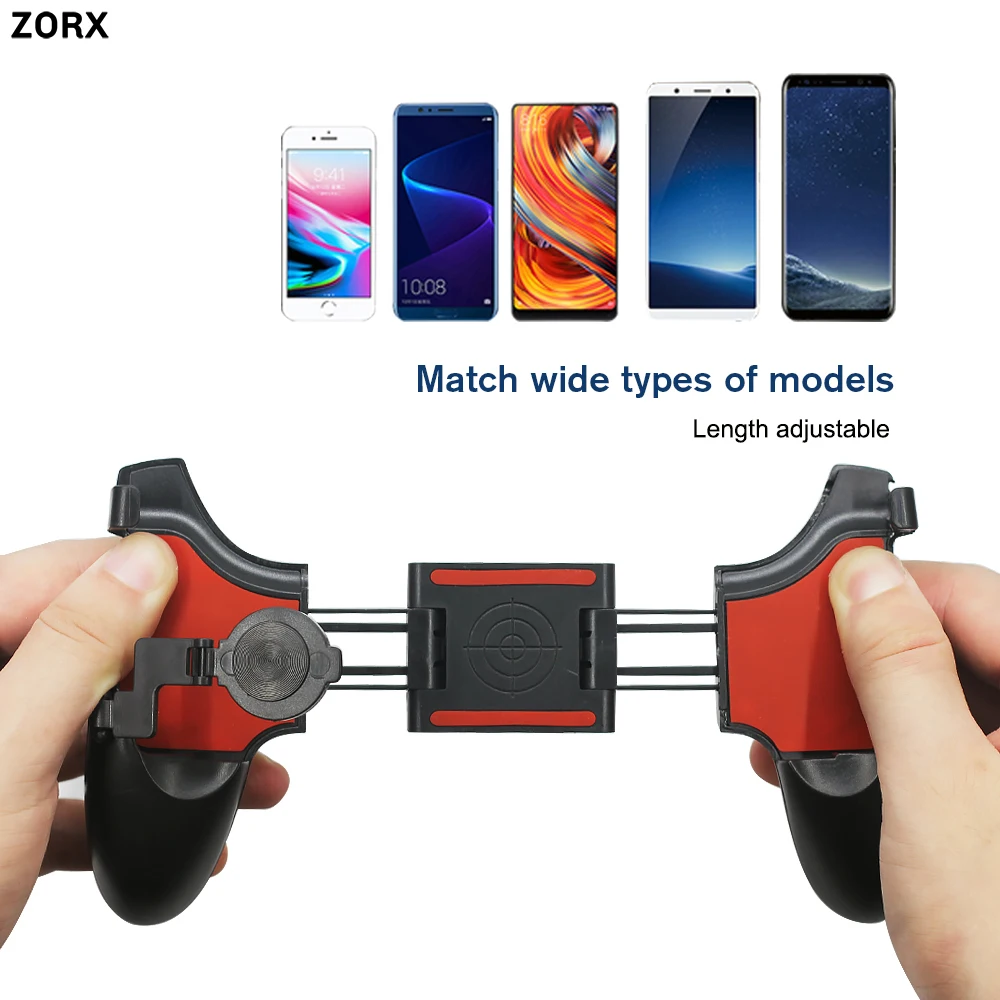 Zorx 4 в 1 геймпад мобильный телефон контроллер металлический шутер триггер огонь