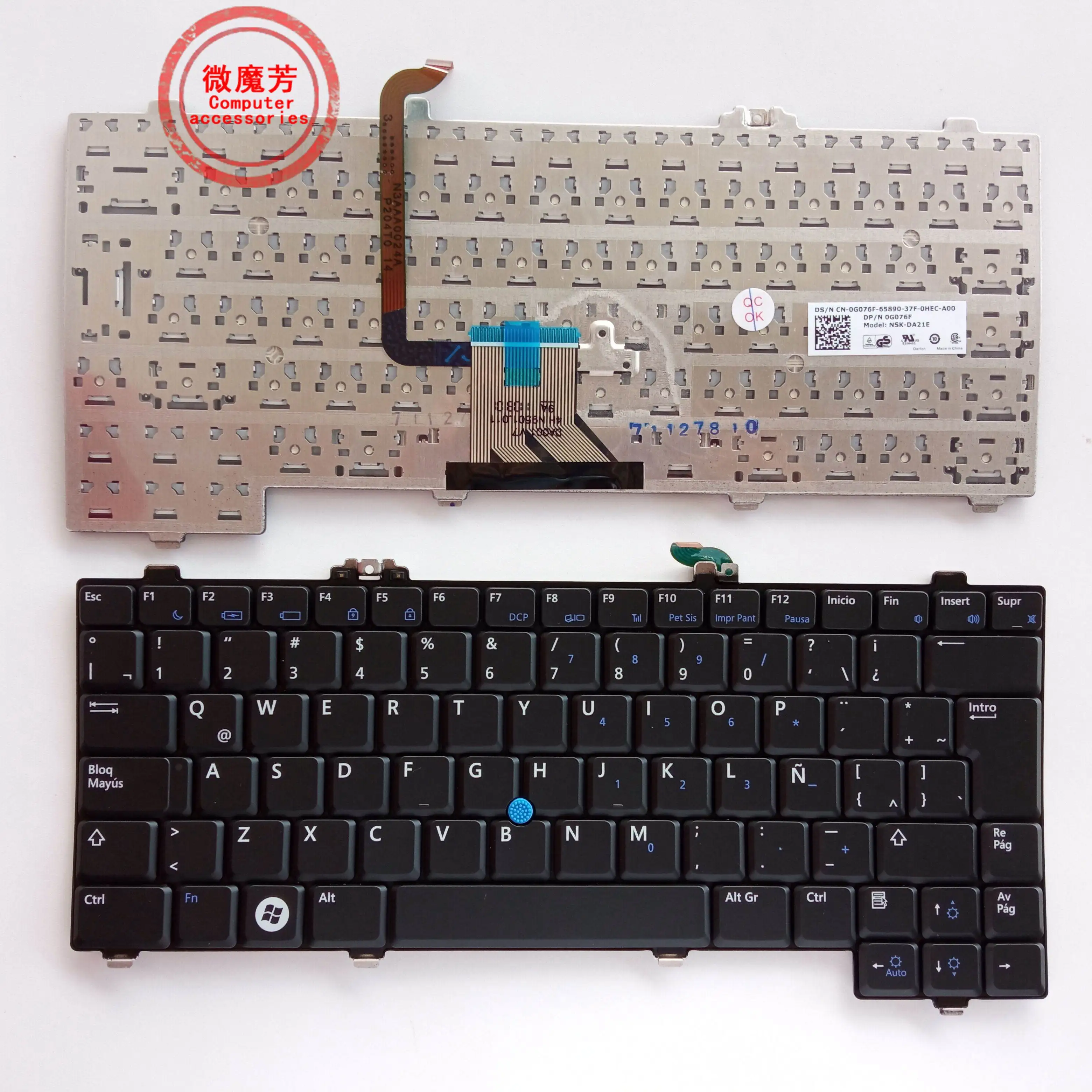 LA NEW Laptop keyboard FOR Dell Latitude XT XT1 XT2 Tablet Keyboard Replacement