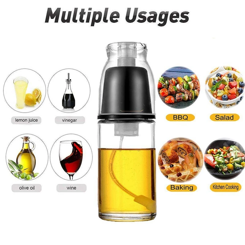 Оливер опрыскиватель масла многоразового приготовления Mister уксус Диспенсер для