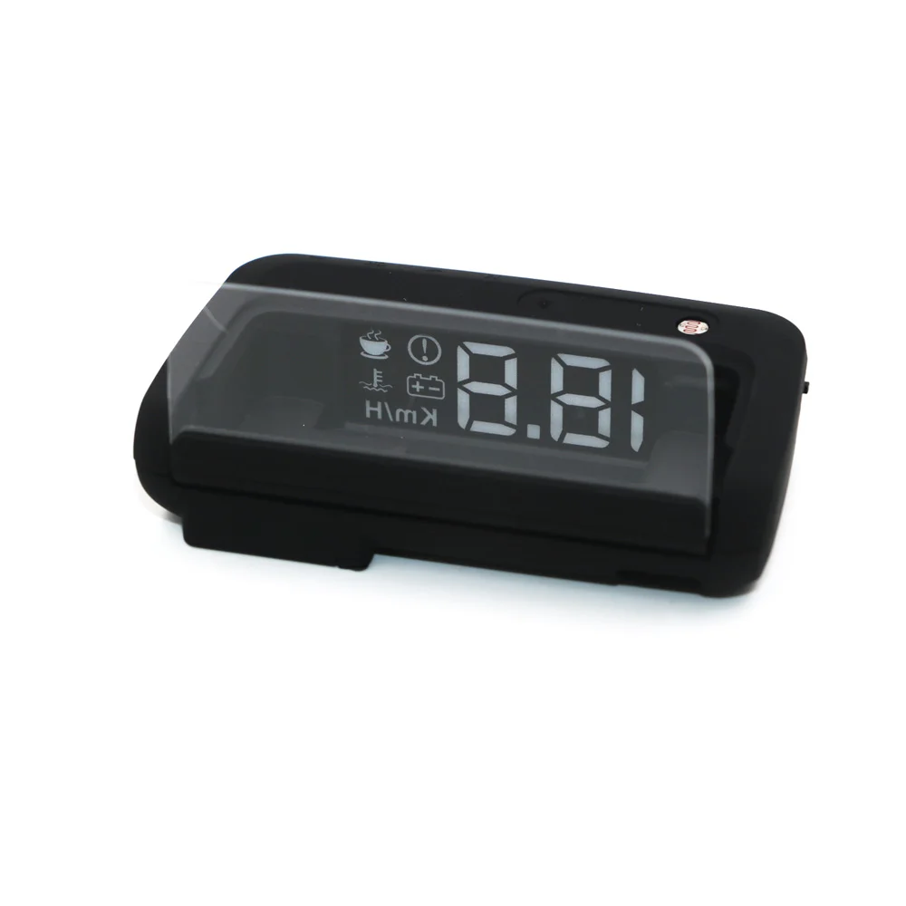 EANOP Новое умное зеркало HUD Дисплей obd2 датчик скорости лобового стекла проектор превышения скорости сигнализации напряжение температура воды монитор