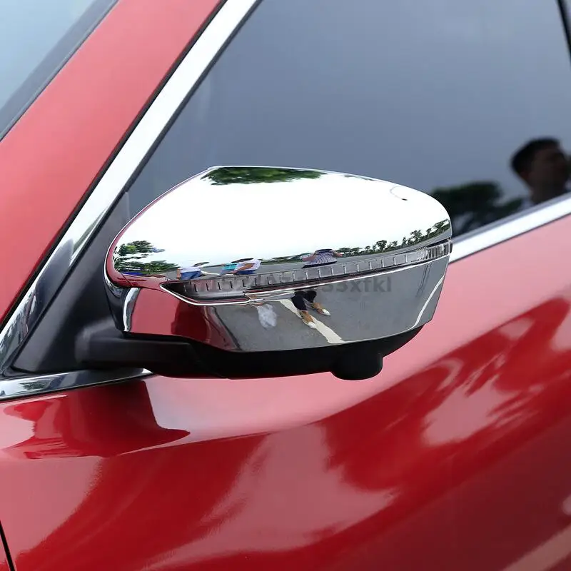 

Для Nissan QASHQAI 2014-2020 высококачественное боковое зеркало из углеродного волокна ABS Chrom/внешние аксессуары из АБС-пластика