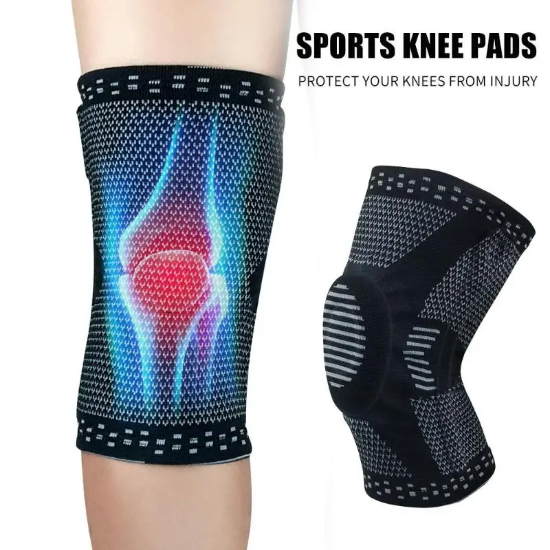 1 шт. новая мода фиксатор колена Спорт на открытом воздухе фитнес бег эластичная