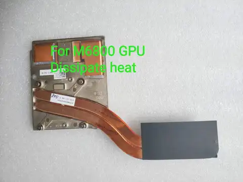 Новый оригинальный Охлаждающий радиатор для ноутбука/ноутбука GPU/графической карты для Dell Precision 6800 M6800 NV 0K6D33 AT0W20020vL