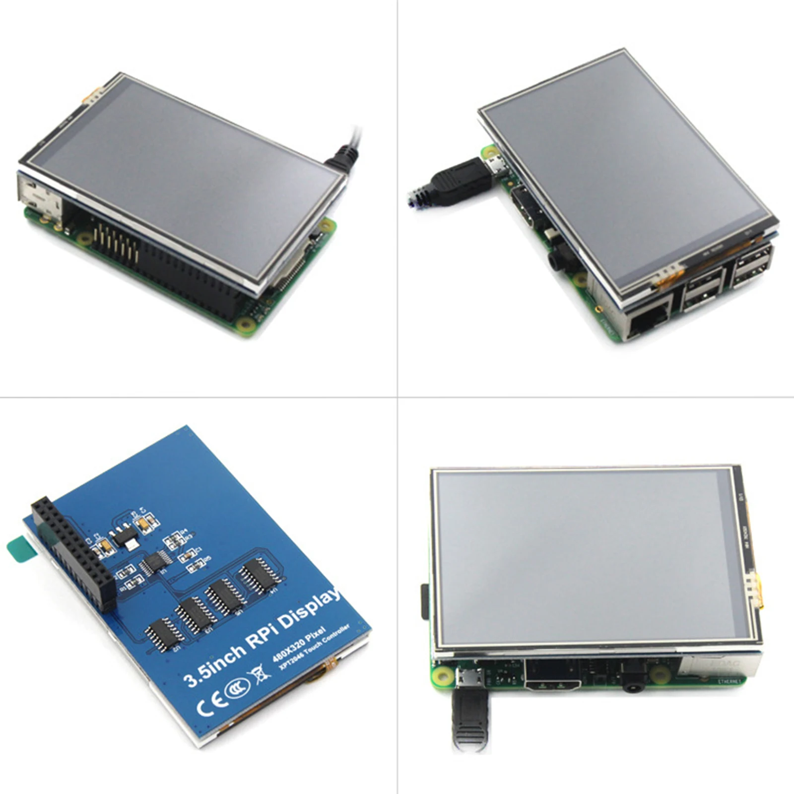 Raspberry Pi 3B 3 B + (B Plus) 5 дюймовый HDMI сенсорный экран комплект без материнской платы |