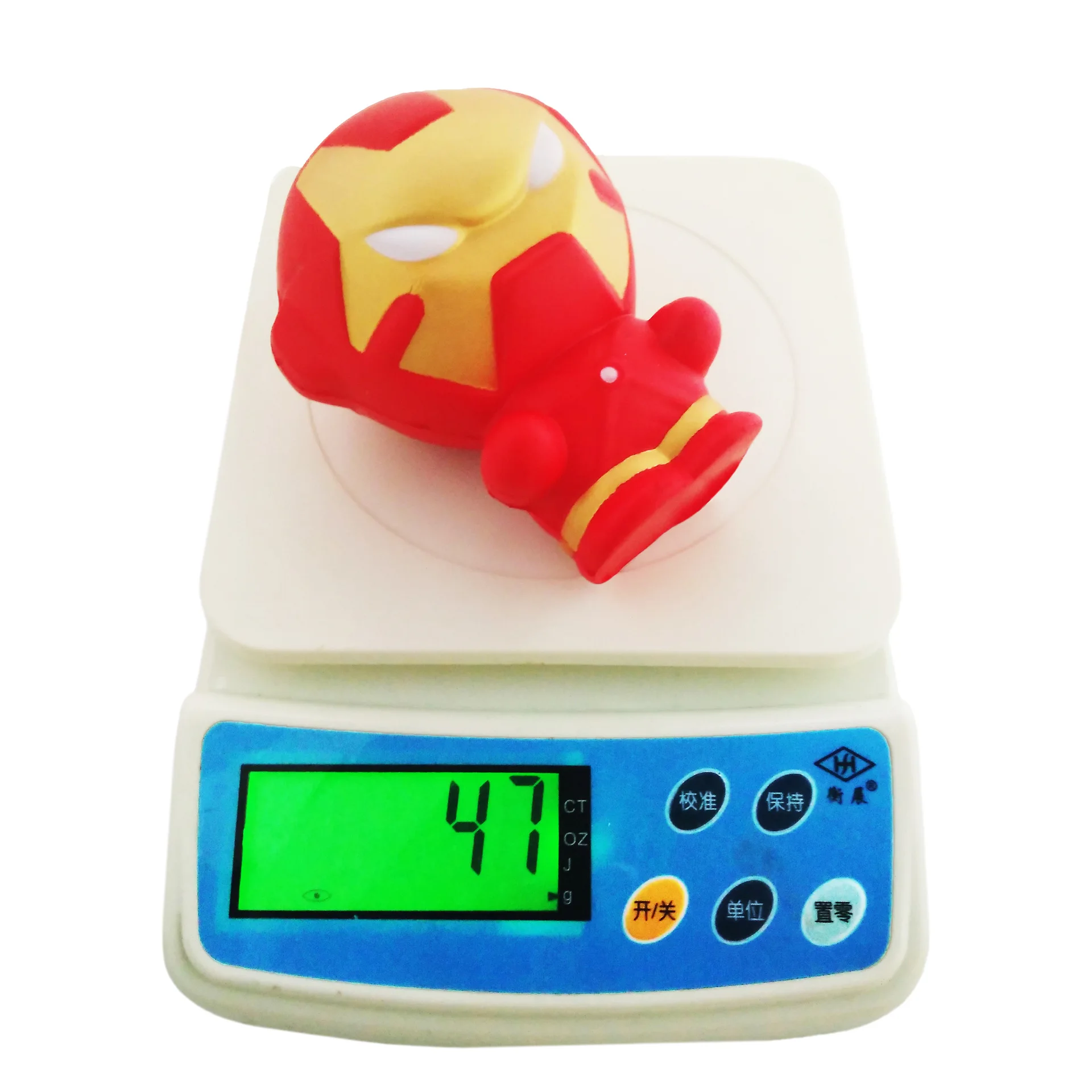 Сжимаемые игрушки Marvel Железный человек Человек-паук Аниме Фигурка мягкая