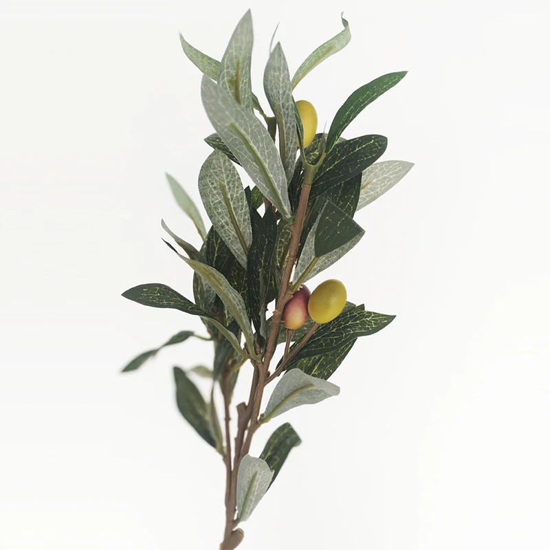 Зеленые оливковые растения для рождества новогодний декор зеленый пластиковый