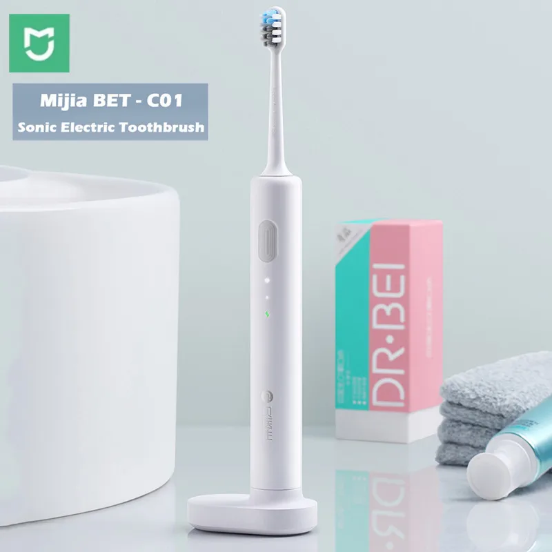 Mijia BET-C01 звуковая электрическая зубная щетка перезаряжаемая Водонепроницаемая электрическая зубная щетка супер светильник зубная щетка es