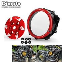 clutch cover guard spring retainer clear engine protector for mv agusta brutale dragster 800 rr 800rr turismo veloce 800 800rc