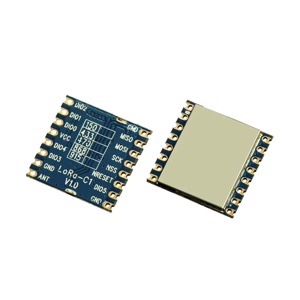 2 шт./лот LoRa1278-C1 100 мВт 4 км большой диапазон SX1278 LoRa Chip 433 МГц TX/RX беспроводной модуль