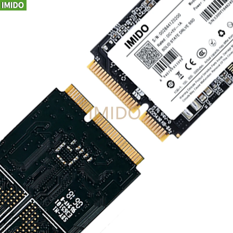 Твердотельный накопитель IMIDO для ПК SSD-накопитель mSATA на 128 ГБ 256 512 ТБ HDD 3x5