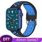Смарт-часы Vwar DT7, 45 мм, серия 7, Bluetooth, 1,8 дюйма, бесконечный экран, беспроводное зарядное устройство, GPS-трек, голосовой помощник, Смарт-часы iwo