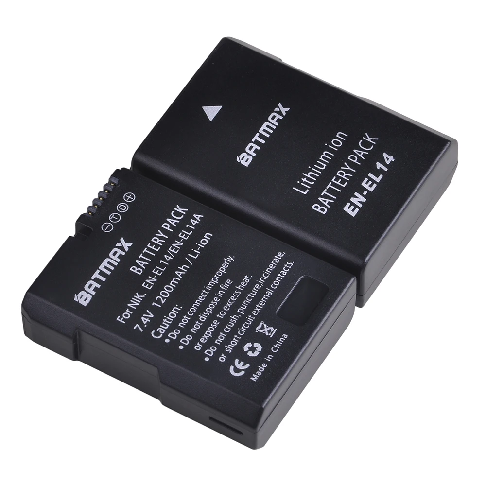EN EL14 EL14a ENEL14 1200mAh Аккумулятор для Nikon P7800 P7700 P7100 P7000 D5500 D5300 D5200 D3200 D3300 D5100 D3100 Df.|battery for