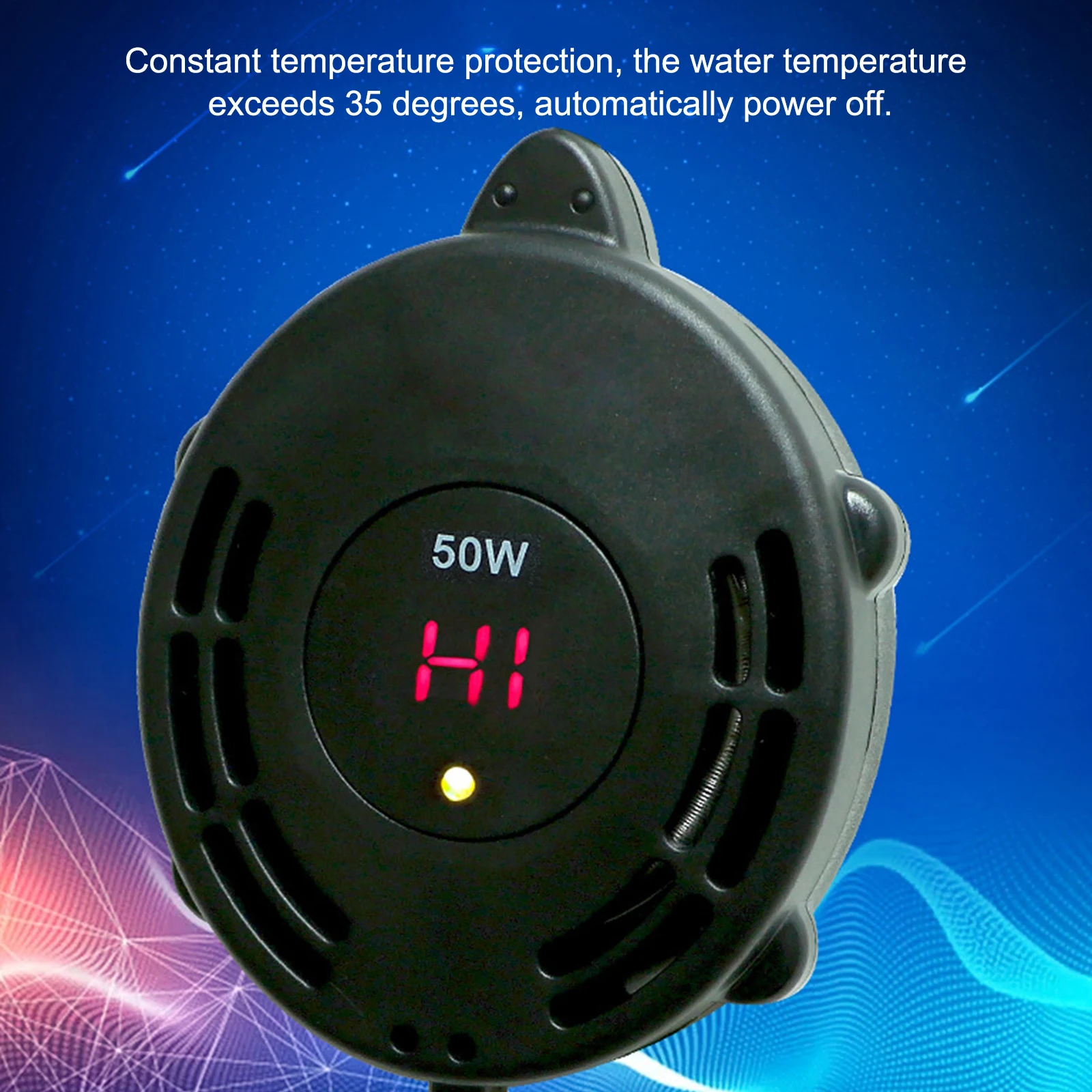 

Digital Aquarium Heater Aquarium Electricheating Rods Digital Temperature Controller In Stick Fish Tank Heater 220-240V 50W