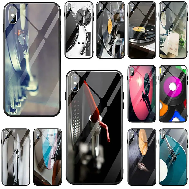 Чехлы из закаленного стекла для мобильных телефонов iPhone 5 5S SE X XR XS Max 10 7 6 6s 8 Plus Shell