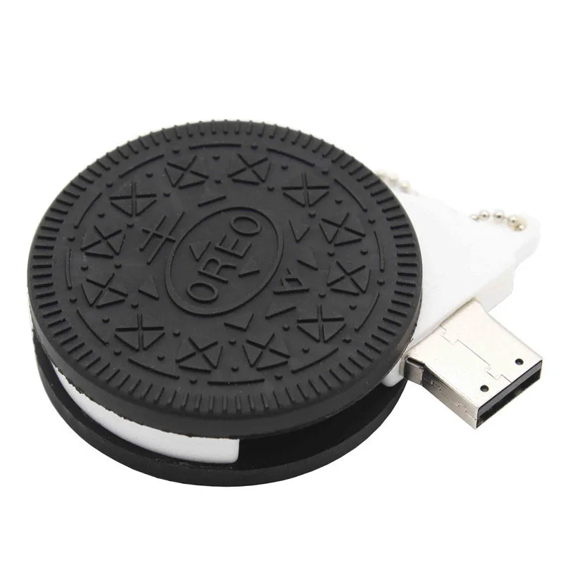 KING SARAS мультфильм Oreo модель печенья usb2.0 4 ГБ 8 ГБ 16 ГБ 32 ГБ 64 ГБ флеш-накопитель USB флеш-накопитель креативный gifty Stick Pendrive