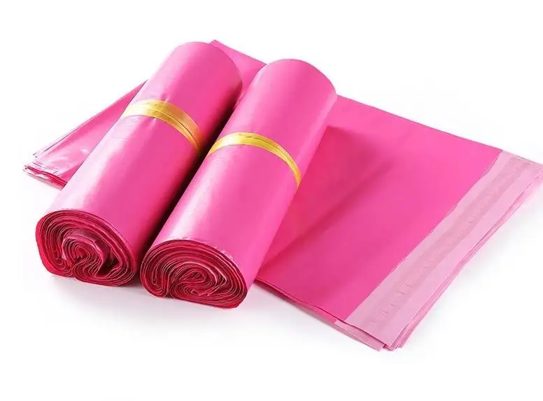 

28*42cm/32*45cm/38*52cm Pink Poly Mailer Envelopes Shipping Bag Plastic Mailing Bags Polybag Poly Mailer 1000pcs/lot Wholesale