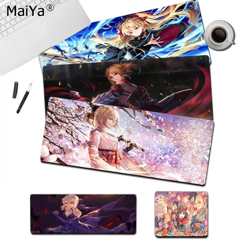 

Fate Grand Order Beautiful Anime Rubber PC Computer Gaming mousepad for big CSGO Game Player Desktop PC Computer Laptop