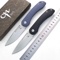 ch 3015 g10 folding knife d2 blade g10 steel handle outdoor camping tactics hunting pocket fruit kitchen knives edc tool