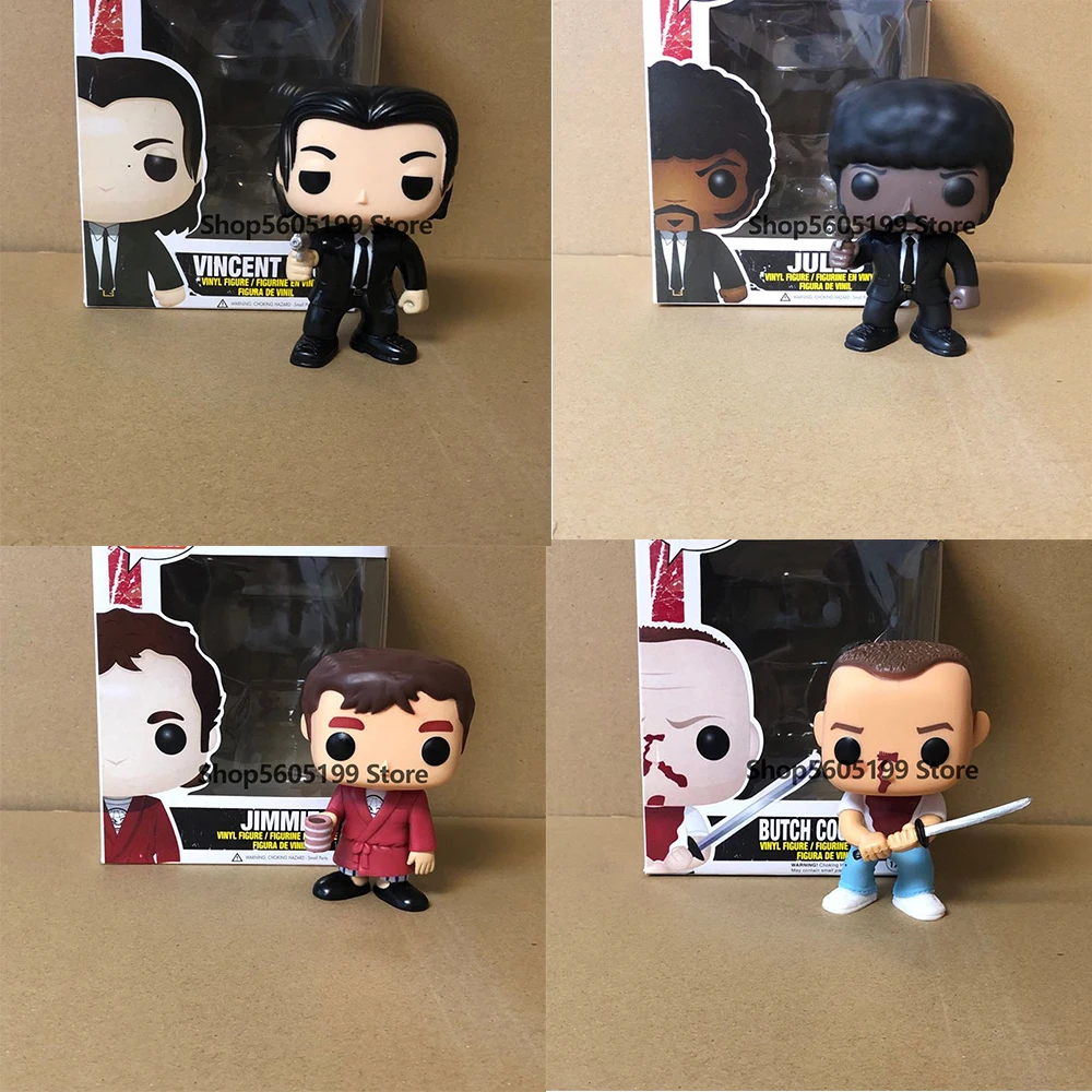 Экшн фигурки из фильмов в стиле поп джуль Винсент Вега Джимми с коробкой ПВХ