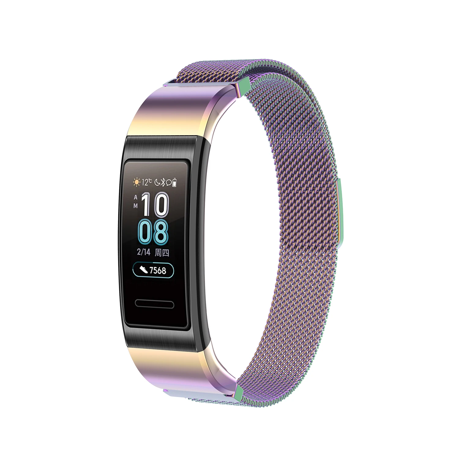 FIFATA металлический браслет из нержавеющей стали для huawei Band 3, умный Браслет для huawei Band 3 Pro, сменный ремешок для часов, аксессуары