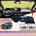 Для Hyundai Santa Fe 2019 2020 TM консоль приборной панели замшевый коврик Защита от Солнца Чехол