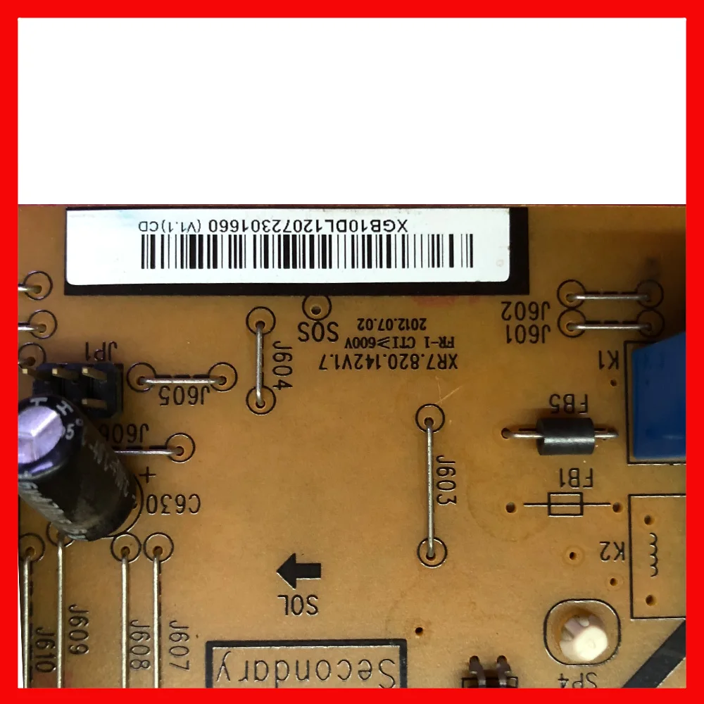 Плазменная панель R-HS310B-5HF01 XR7.820.142V1.7 100% Оригинальная карта питания для телевизора