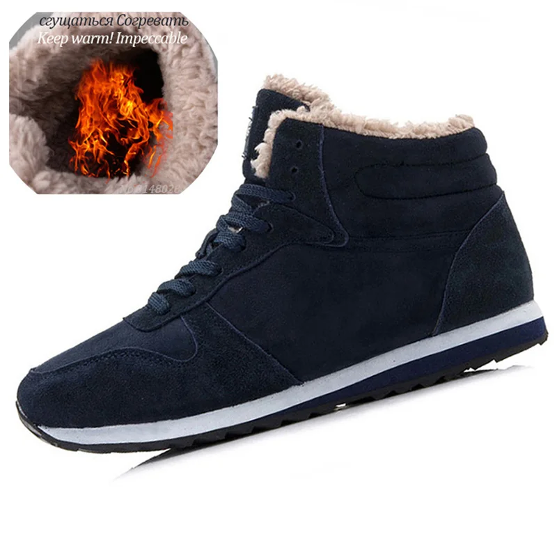 

Men Boots Fashion Warm Winter Sneakers For Men Winter Boots Casual Shoes Men Ankle Boots Shoes Winter