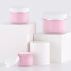 Флаконы многоразовые пластиковые, крем-лосьон для лица, с белой крышкой, 50 г, 1 шт.