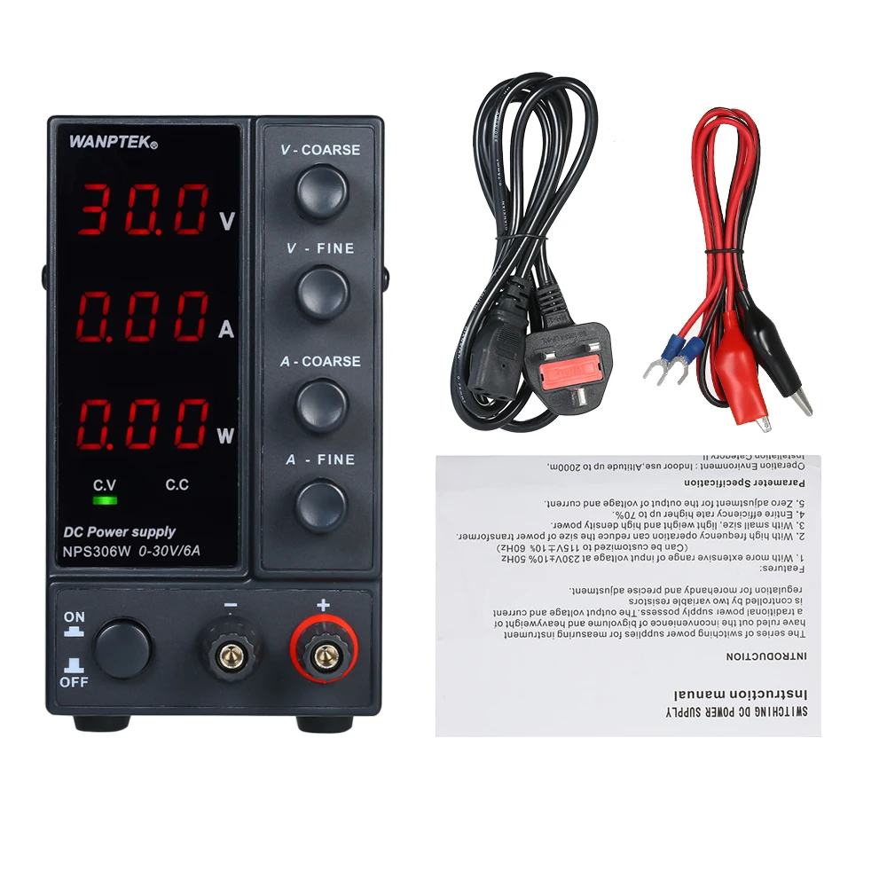 Переключение DC Питание 3 знака после запятой Дисплей светодиодный регулируемый