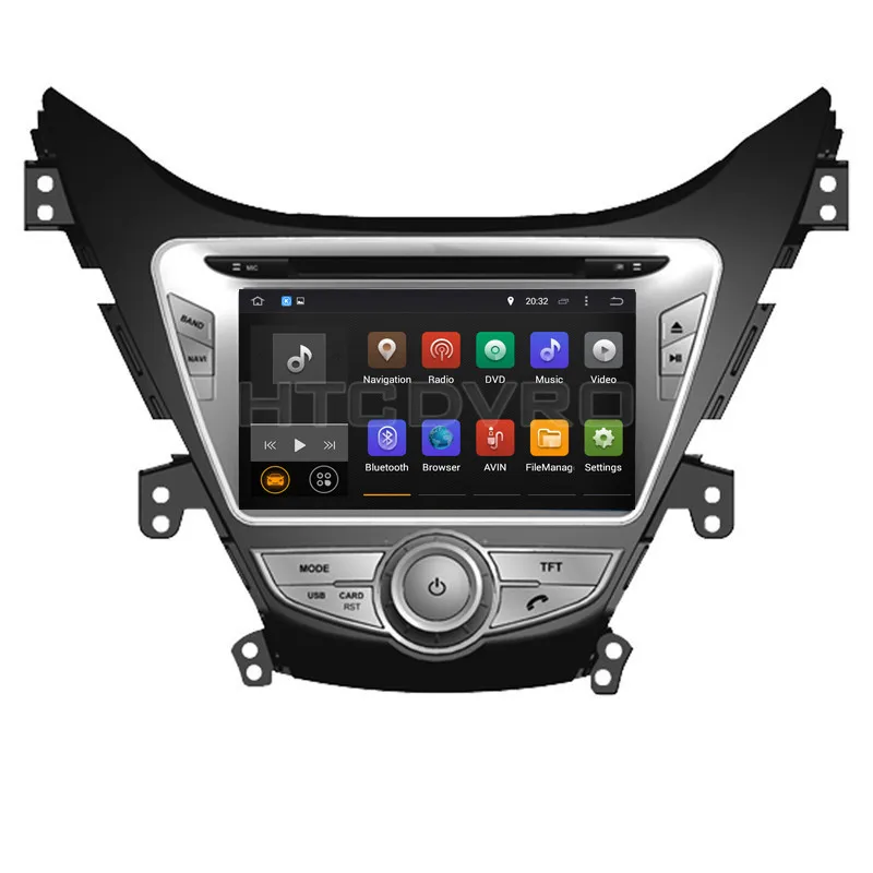 YMODVHT 8 дюймов 4G Восьмиядерный Android 9 0 7 1 Автомобильный DVD плеер для Hyundai Elantra/MD 2011 2012