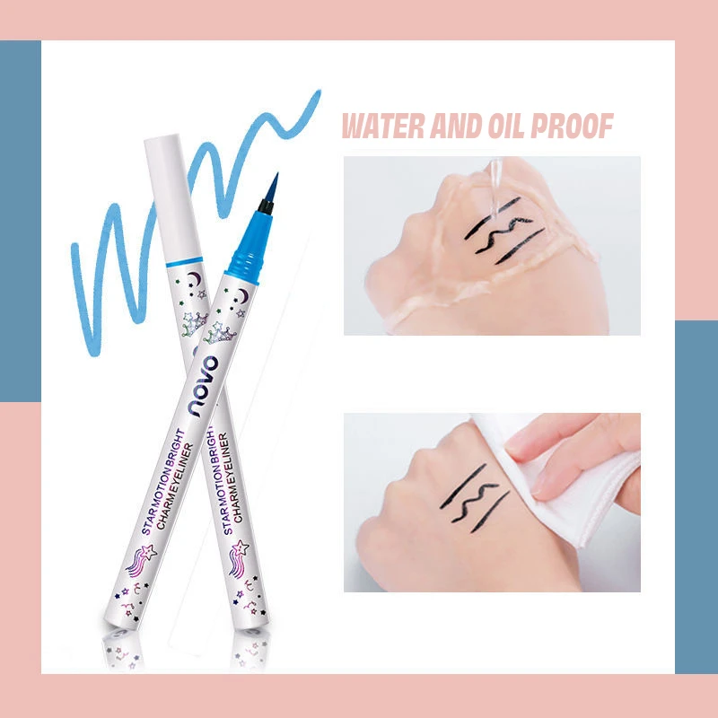 

8 Color Eyeliner Waterproof Matte Eye Cosmetics Eye Liner Pencil Long Lasting not Blooming Cat Eye Charming Eye Liner Pencil