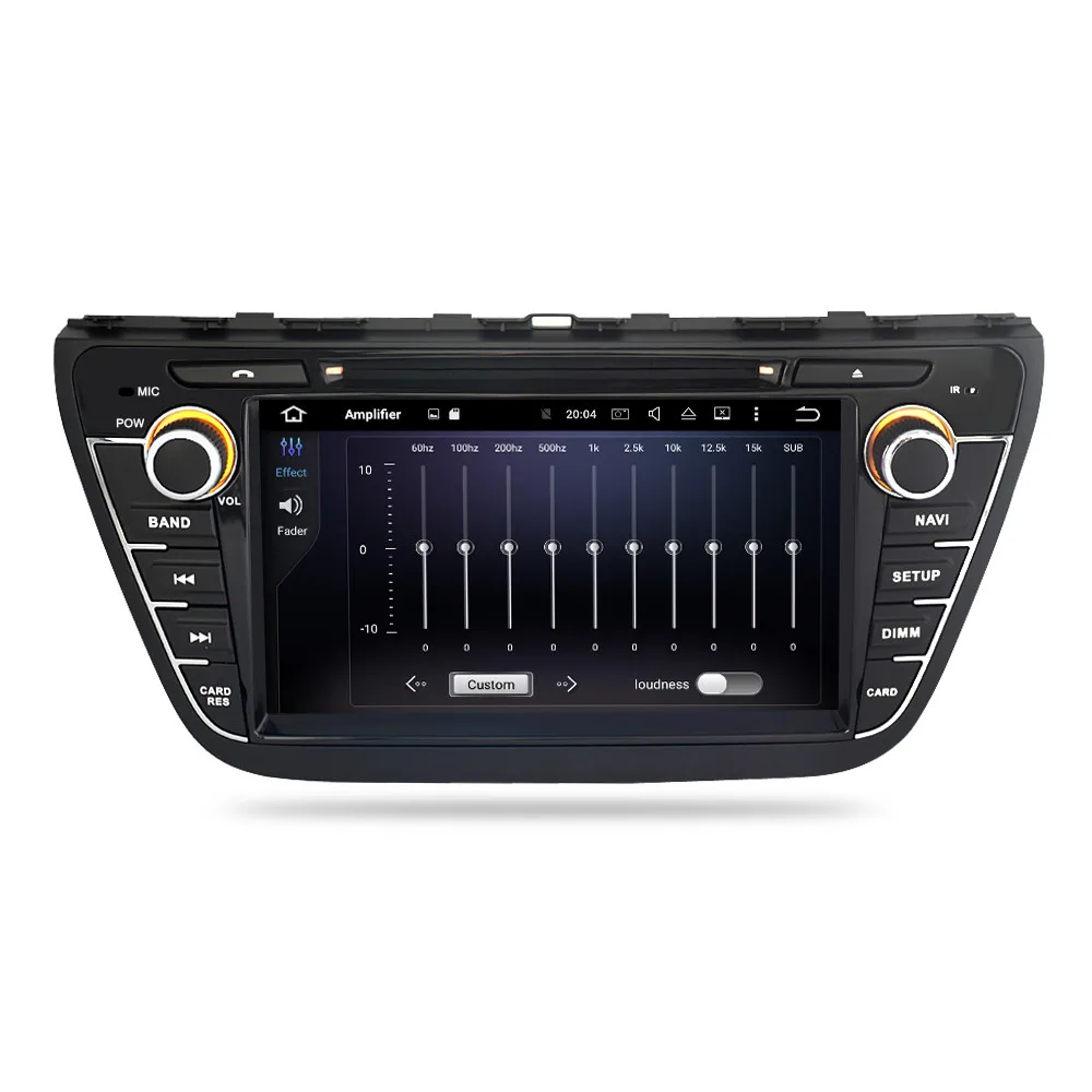 IPS Screen Android10.0 Car Radio Navigation For Suzuki SX4 S-Cross 2014 2015 2016 DVD Player GPS Multimedia WIFI Stereo Headunit |